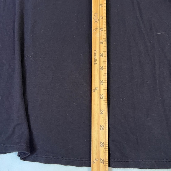 Maurices Women's Mesh Yoke Top Black Size  2X - Picture 9 of 11